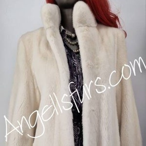 MINK FULLPELTS MODERN Coat!Brand New Real Natural Genuine Fur!