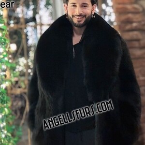 Ankle Length Fur Coat Etsy