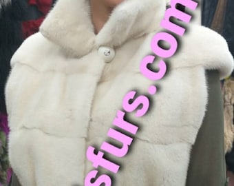 FULLPELTS MINK Fur Vest!Brand New Real Natural Genuine Fur!