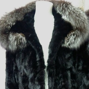 MEN&#39;S HOODED MINK Fur Coat! Brand New Real Natural Genuine Fur!