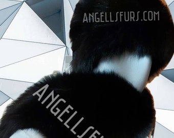 MEN'S FOX HAT-Order Any color!Brand New Real Natural Genuine Fur!