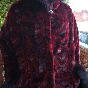 MINK FUR CAPE!Brand New Real Natural Genuine Fur!