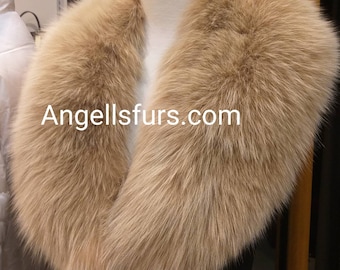 FOX FULLPELT COLLARS!Brand New Real Natural Genuine Fur!