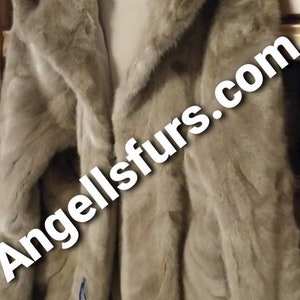 MEN&#39;S HOODED MINK Fur!Brand New Real Natural Genuine Fur!