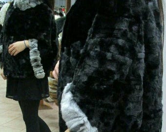 One size MINK Fur Bolero-Jacket!Brand New Real Natural Genuine Fur