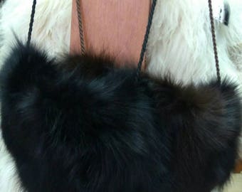 FOX Hand MUFFS-Bags!Brand New Real Natural Genuine Fur
