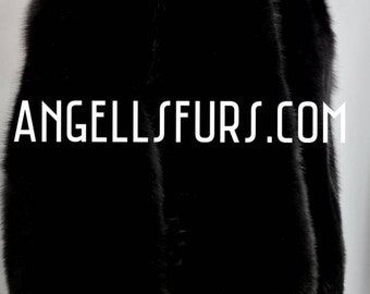 MEN'S LONG FOX Bomber Jacket!Brand New Real Natural Genuine Fur!