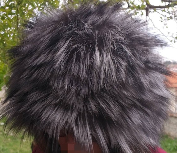 SILVER FOX Hat!brand New Real Natural Genuine Fur! - Etsy display picture 2