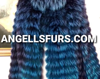 Men's RACCOON Fur Jacket!ORDER Any Color!Brand New Real Natural Genuine Fur