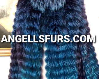 Men'S New!Real Natural RACCOON Fur Jacket!ORDER Any Color!