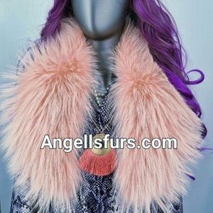 REAL FOX COLLAR!Brand New Real Natural Genuine Fur!