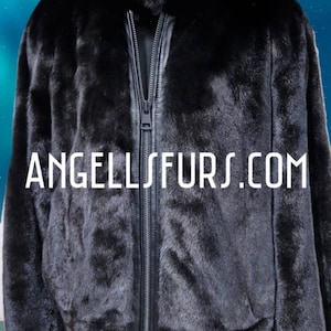 MEN&#39;S MINK FULLPELTS jacket!Brand New Real Natural Genuine Fur!