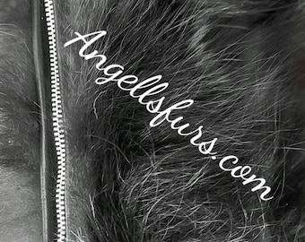 FOX Fur Envelope Case!Brand New Real Natural Genuine Fur!