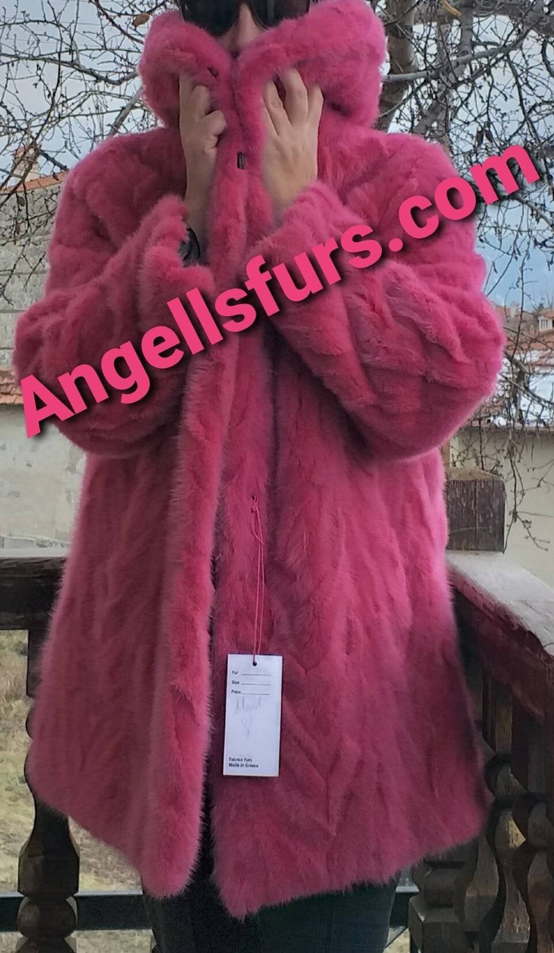 herlipto  Faux Fur Coat pink Mサイズ Image9_1e026493-1747-4a67-ac86