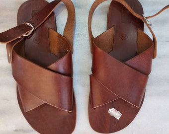 MEN'S REAL LEATHER Sandals!