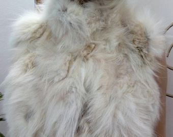 FOX FUR VEST!Brand New Real Natural Genuine Fur