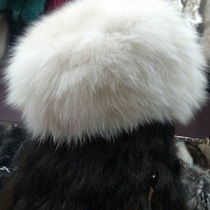 FOX FUR HAT!Brand New Real Natural Genuine Fur!