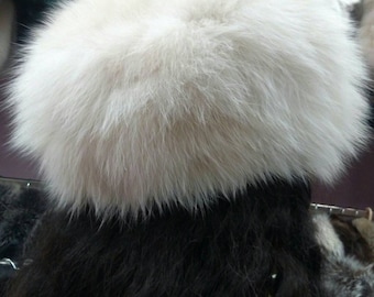 FOX FUR HAT!Brand New Real Natural Genuine Fur!