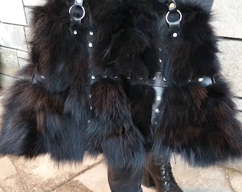 BIG FOX Fur BAG!Brand New Real Natural Genuine Fur!