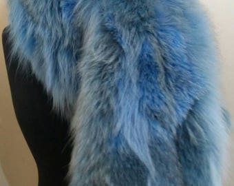 New!!!Natural Real Amazing color Fox  scarf!