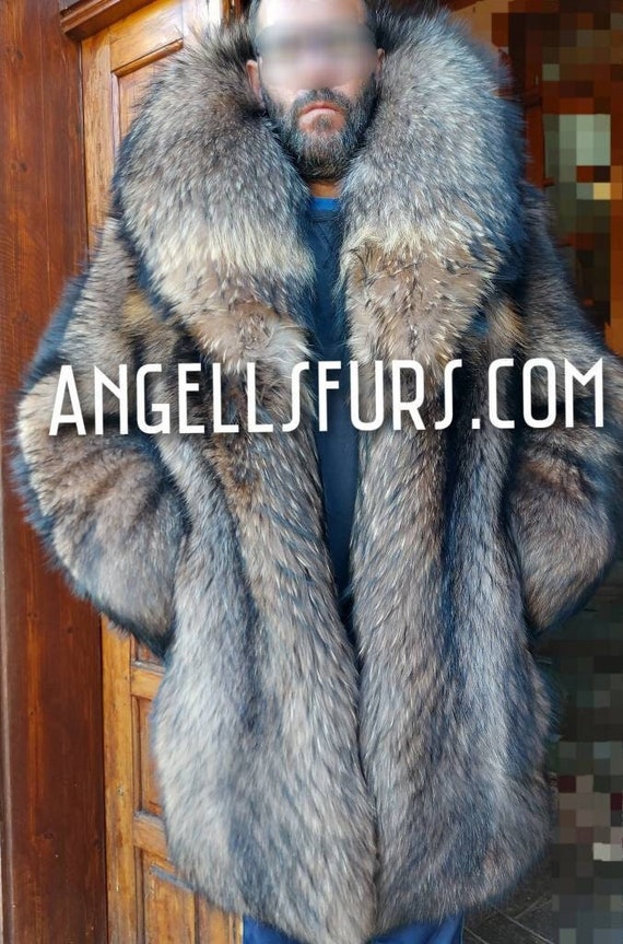 Men's Ranch Mink Fur Bomber Jacket - Estate Furs
