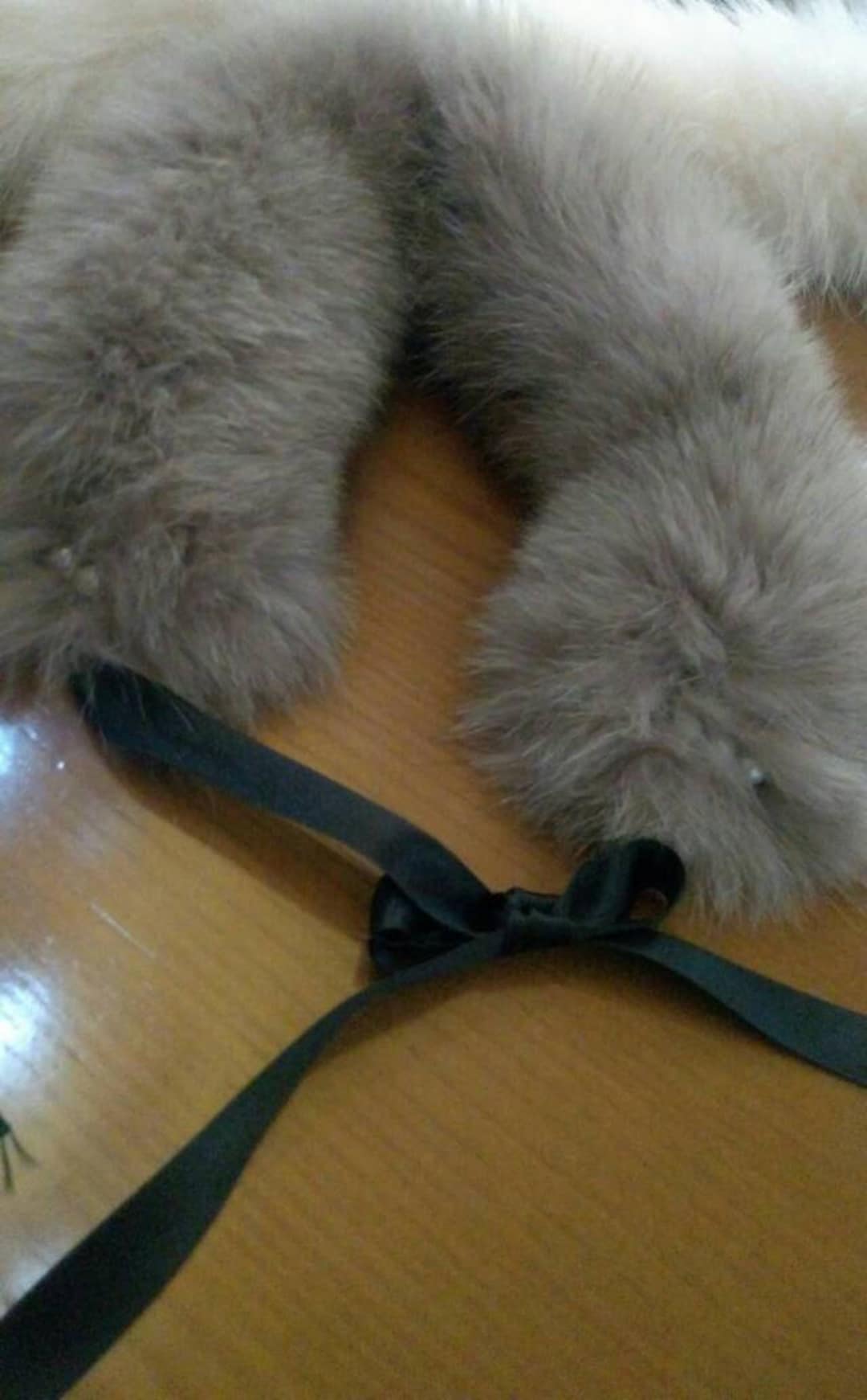 Real fox shop fur collar