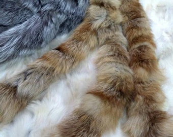 RED FOX TRIMS!Brand New Real Natural Genuine Fur!