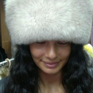 Blue Fox fullpelt Fur HAT!Brand New Real Natural Genuine Fur