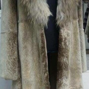 FULLPELTS Long REX Fur Coat!Brand New Real Natural Genuine Fur