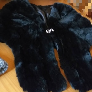 REX FUR Shawl-Etol-Scarf!Order Any color!Brand New Real Natural Genuine Fur!