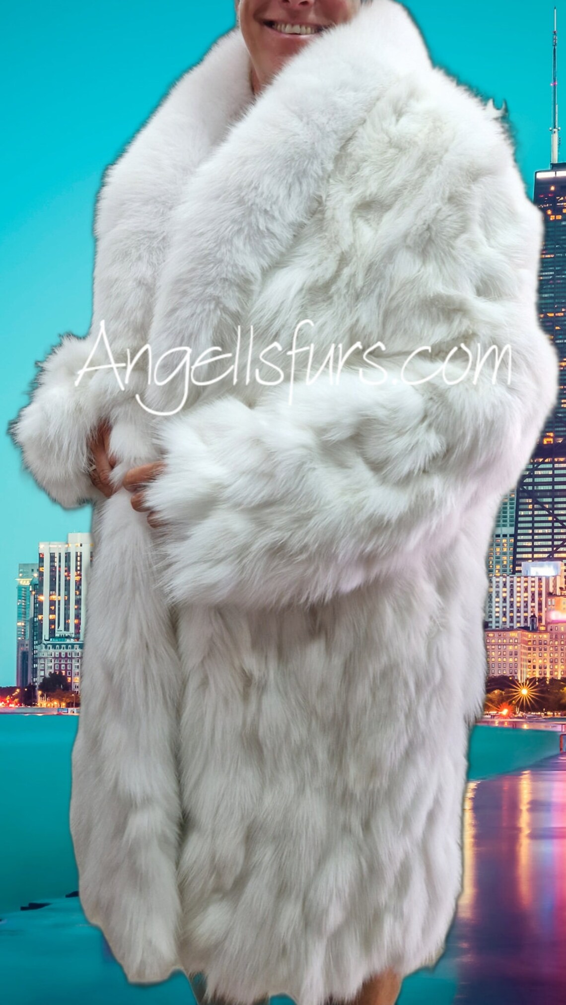 White Fox Coat