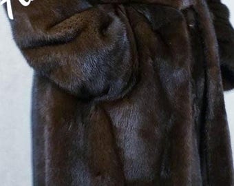 FULL LENGTH MINK Fullpelts Fur Coat!Brand New Real Natural Genuine Fur!