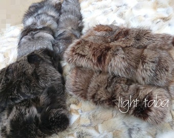 BIG ENVELOPE FOX Fur Bags!Brand New Real Natural Genuine Fur