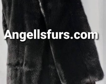MINK FULLPELTS BALLOON Style Furcoat!Brand New Real Natural Genuine Fur