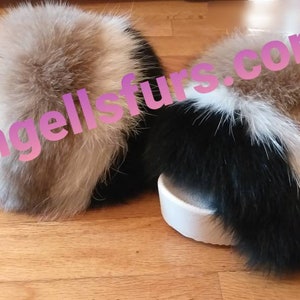 FOX Fur FLATFORMS! ORDER Any color!