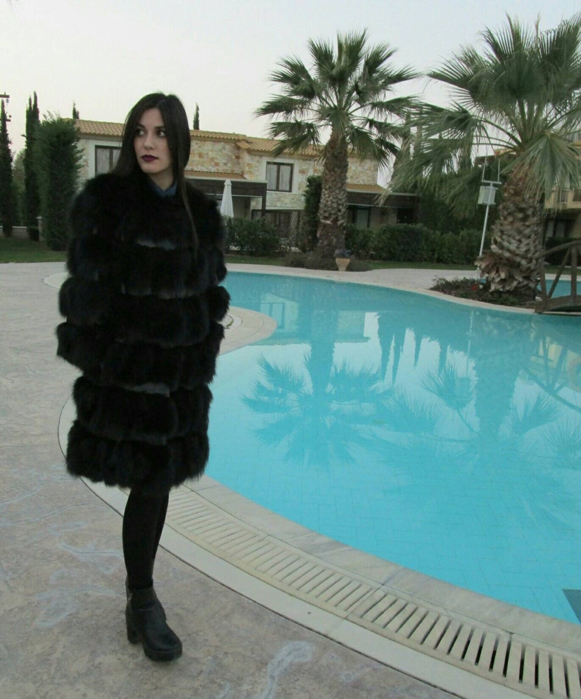 Black Fox Coat