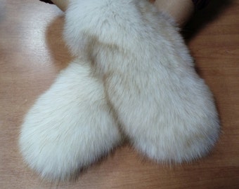 New!Natural,Real Fox FuR GLOVES!Order Any COLOR!UNISEX.