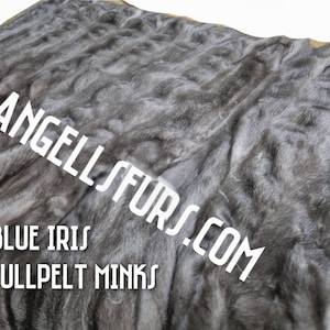 MINK FULLPELT THROW Blanket!Order Any color!Brand New Real Natural Genuine Fur!