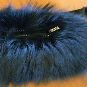 FOX BELT BAG!Brand New Real Natural Genuine Fur