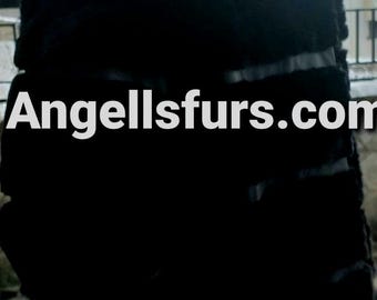 MEN'S MINK FUR Jacket!Brand New Real Natural Genuine Fur!