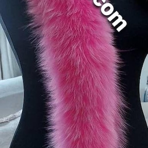 【正規店出品】ROKH RA5CA02 JP FAUX FUR SCARF PINK 正規店出品】ROKH RA5CA02 JP FAUX FUR SCARF PINK