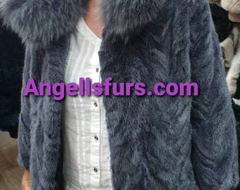 MINK FUR JACKET!Brand New Real Natural Genuine Fur!