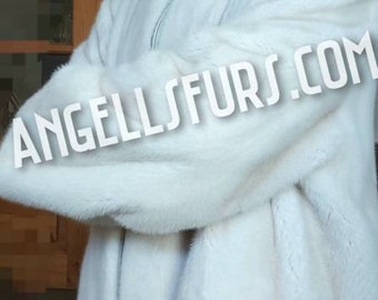 MEN'S HOODED Fullpelts MINK Fur Coat!Order Any color!Brand New Real Natural Genuine Fur!