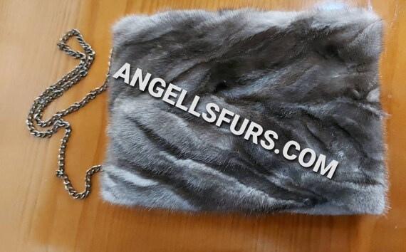 【Anyone more】Kosa square mink fur cross bag TERRA CALF HAIR - Square-Flat Crossbody Bag – Hereu Studio