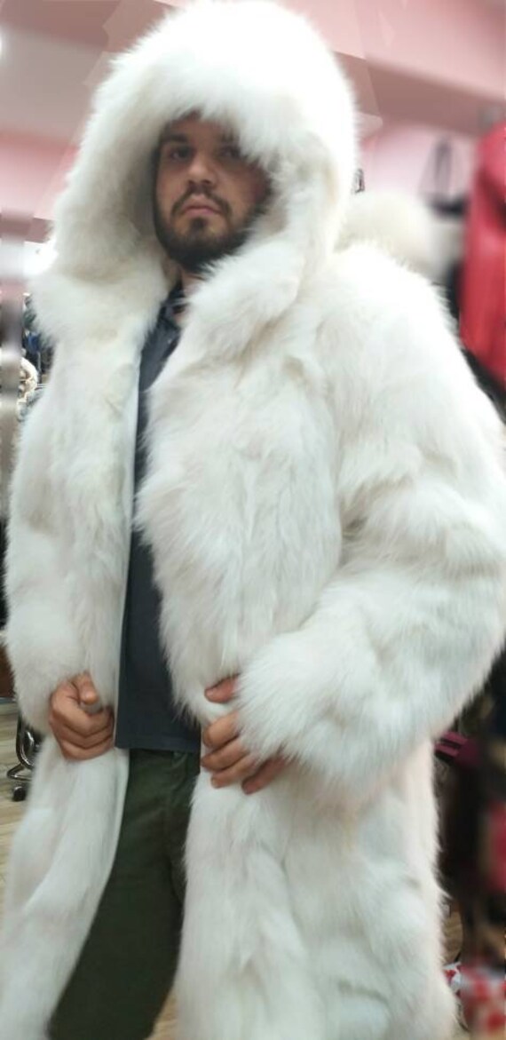 bontjas met capuchon