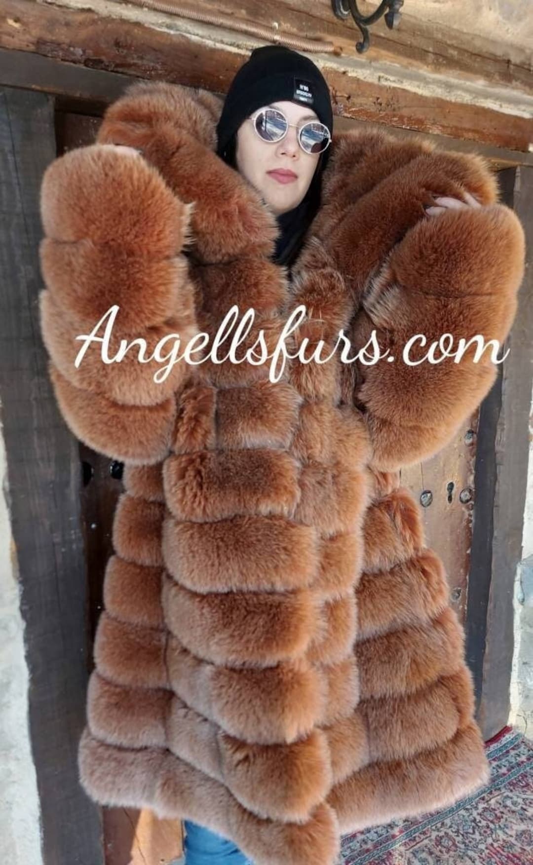 Damen Jacke Jacke Mit Pinkem Fell Pinkem Fell Parka Pinkes Fell