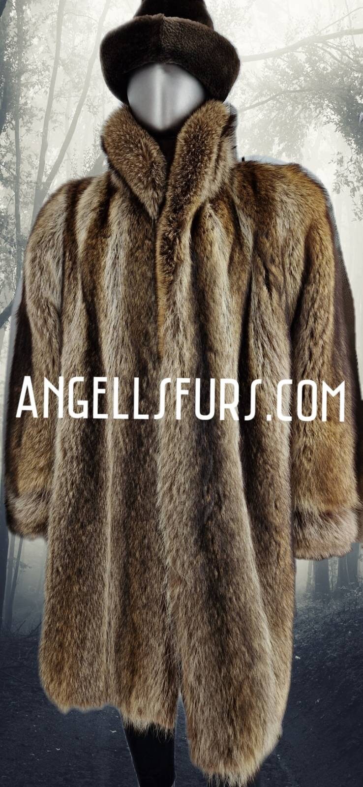 Wonderful Rieger München fur coat made of real raccoon fur coat raccoon real  fur - Catawiki