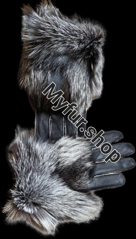 Schaffell HANDSCHUHE mit Fuchs trimmen!UNISEX!Brandneu Echtpelz - Etsy  sterreich