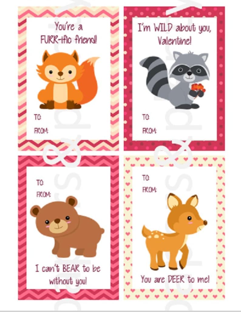 digital-file-woodland-animal-valentine-cards-for-kids-diy-etsy