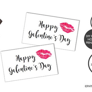 DIGITAL FILE - Happy Galentine's Day Gift Tags | Be My Galentine | Valentine Gift Tags | Best Friend Gifts | Gifts for Girls | Favor Tags
